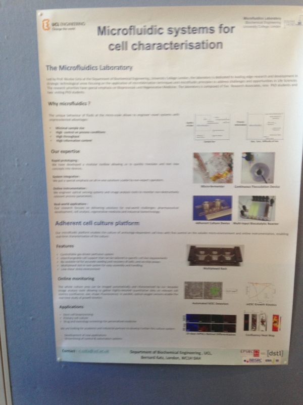 ucl microfluid system for cell characterization